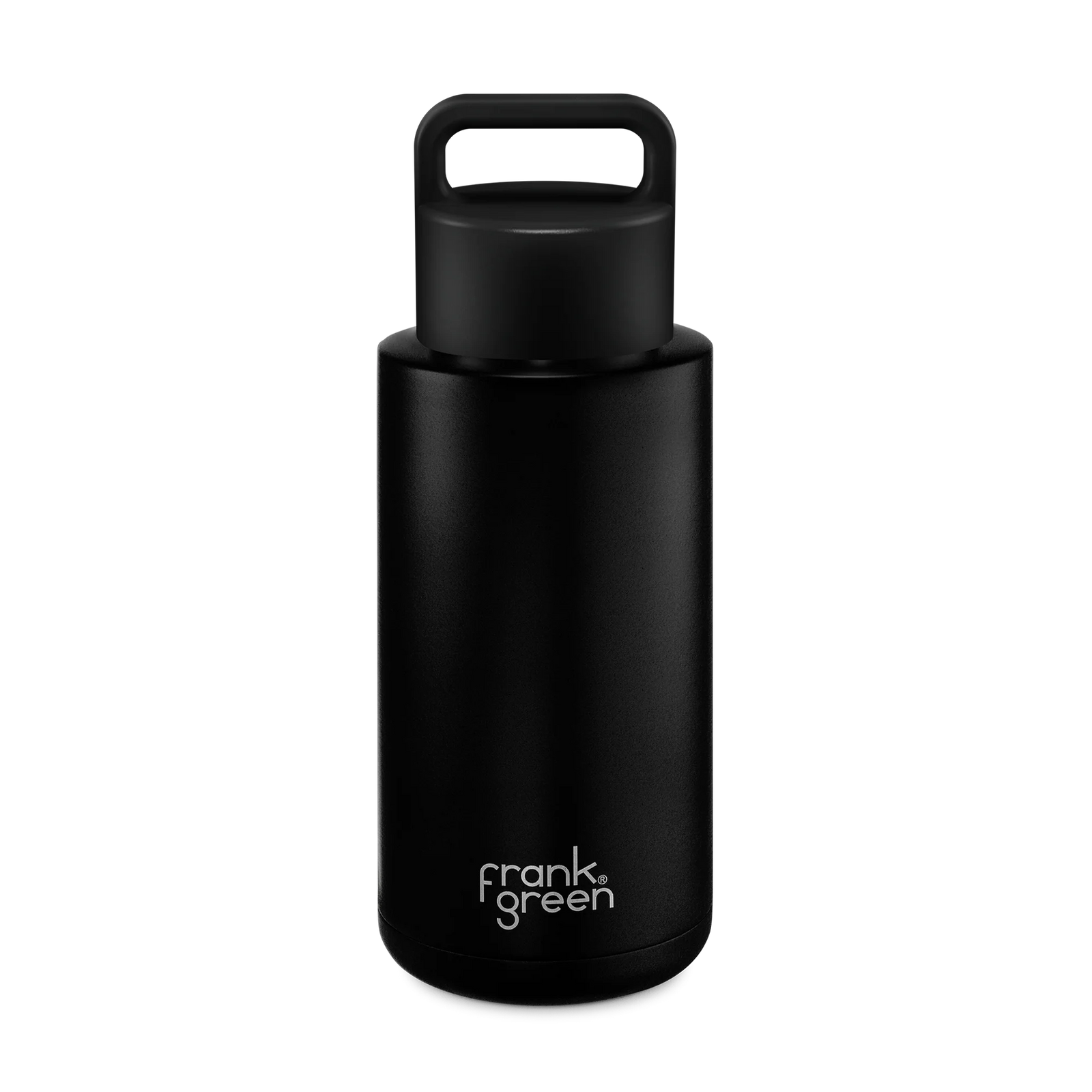Frank Green Ceramic Reusable Bottle (Grip Finish) with Grip Lid - 34oz / 1,000ml