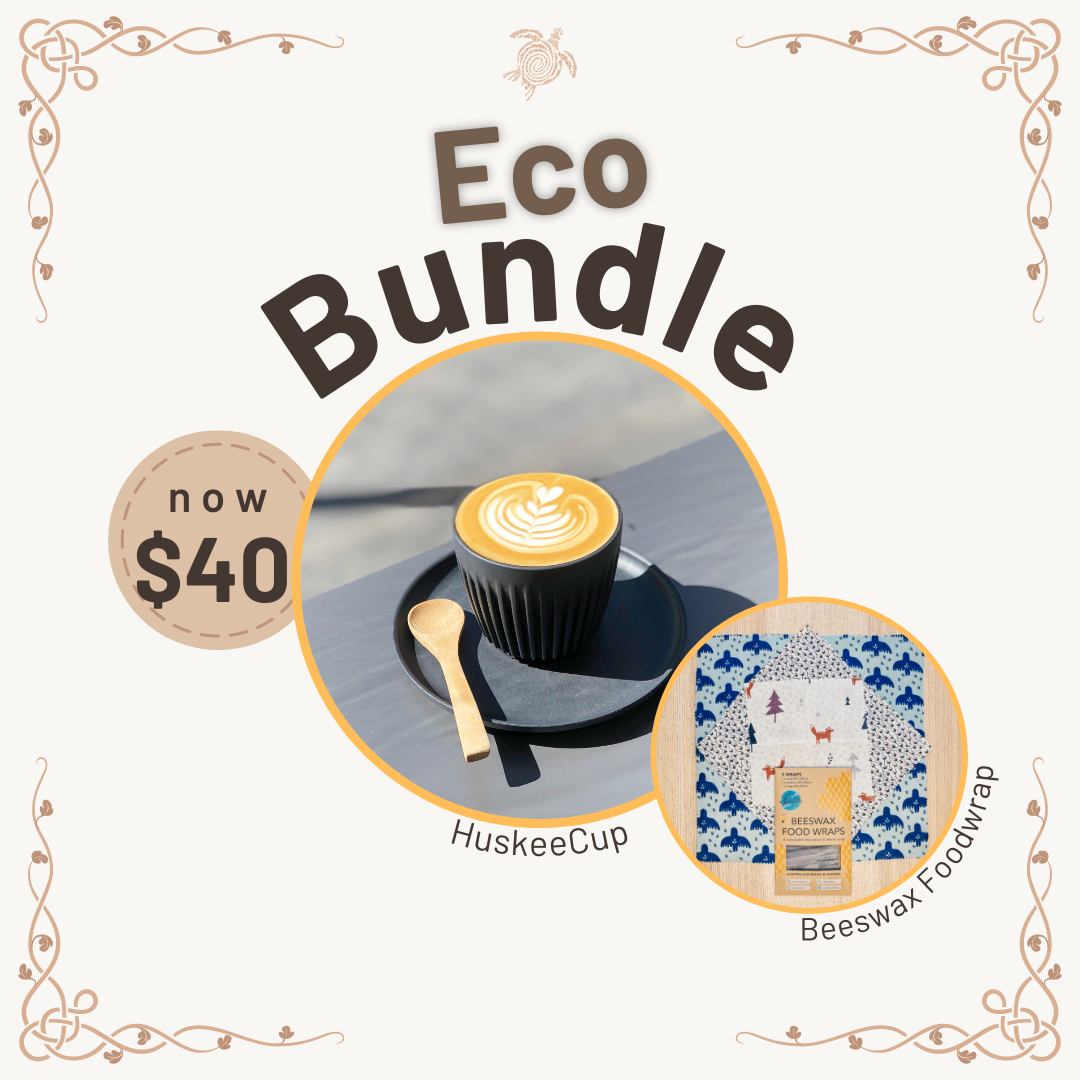 HuskeeCup + Beeswax Foodwrap Bundle