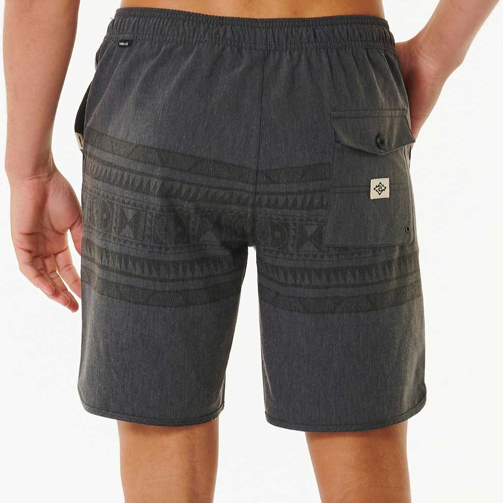 Boardwalk SWC Land Lines Walkshort - Washed Black
