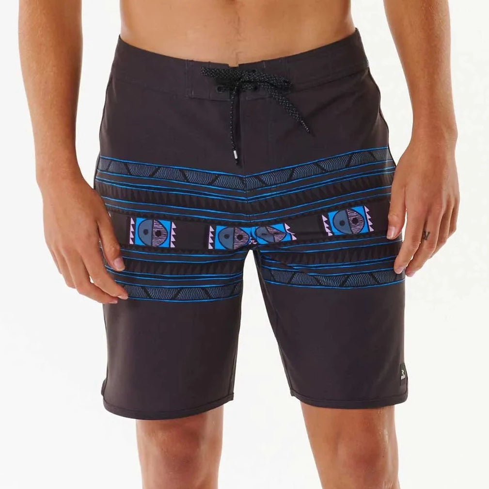 Mirage Owen SWC 19&quot; Boardshorts - Washed Black