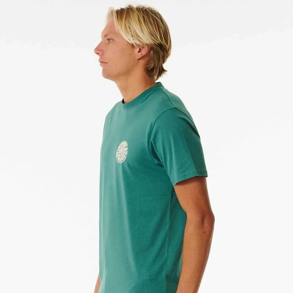 Wetsuit Icon Tee - Washed Green