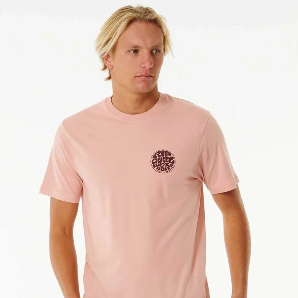 Wetsuit Icon Tee - Light Peach