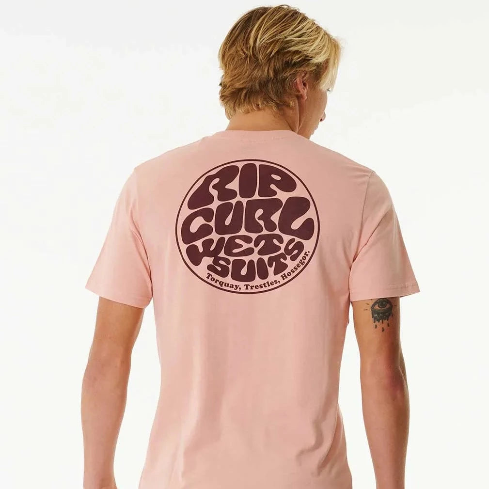 Wetsuit Icon Tee - Light Peach