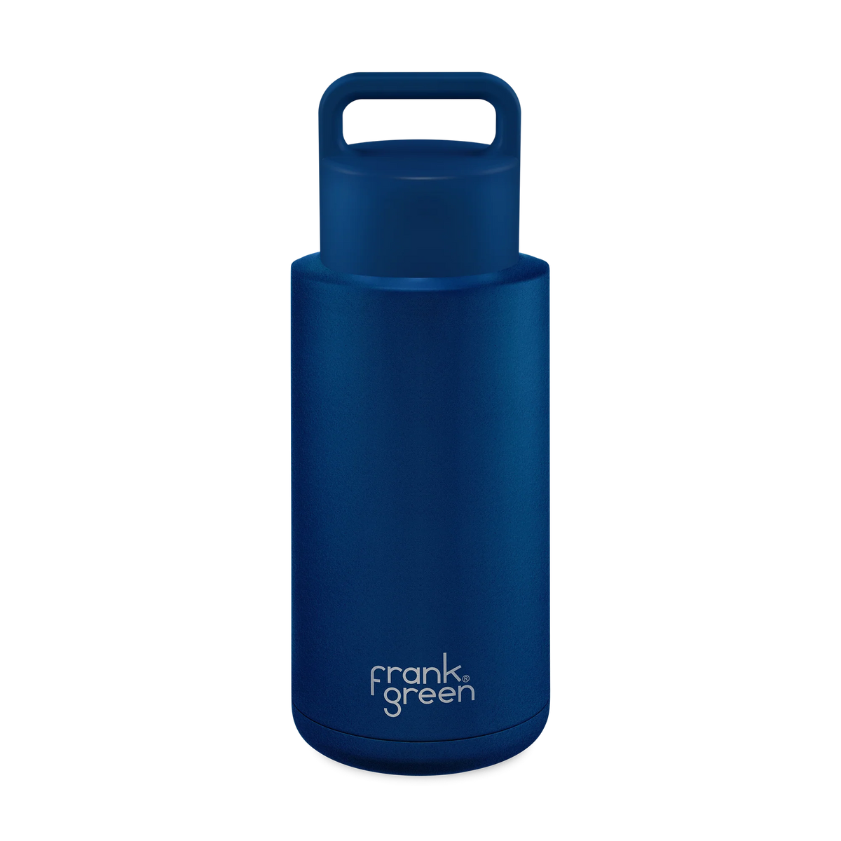 Frank Green Ceramic Reusable Bottle (Grip Finish) with Grip Lid - 34oz / 1,000ml