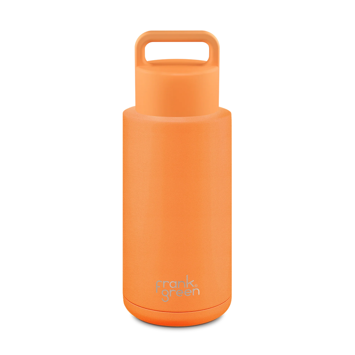 Frank Green Ceramic Reusable Bottle (Grip Finish) with Grip Lid - 34oz / 1,000ml