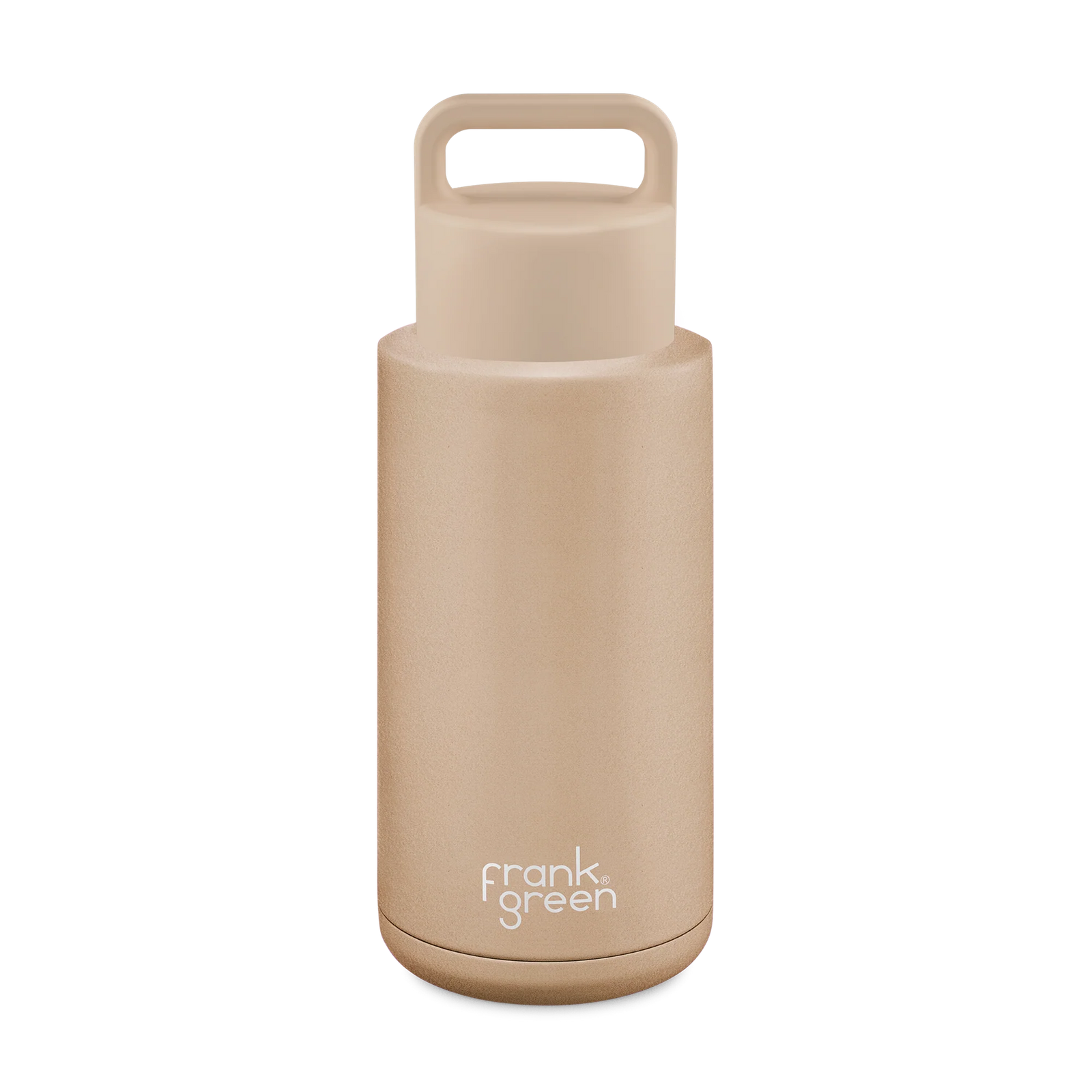 Frank Green Ceramic Reusable Bottle (Grip Finish) with Grip Lid - 34oz / 1,000ml