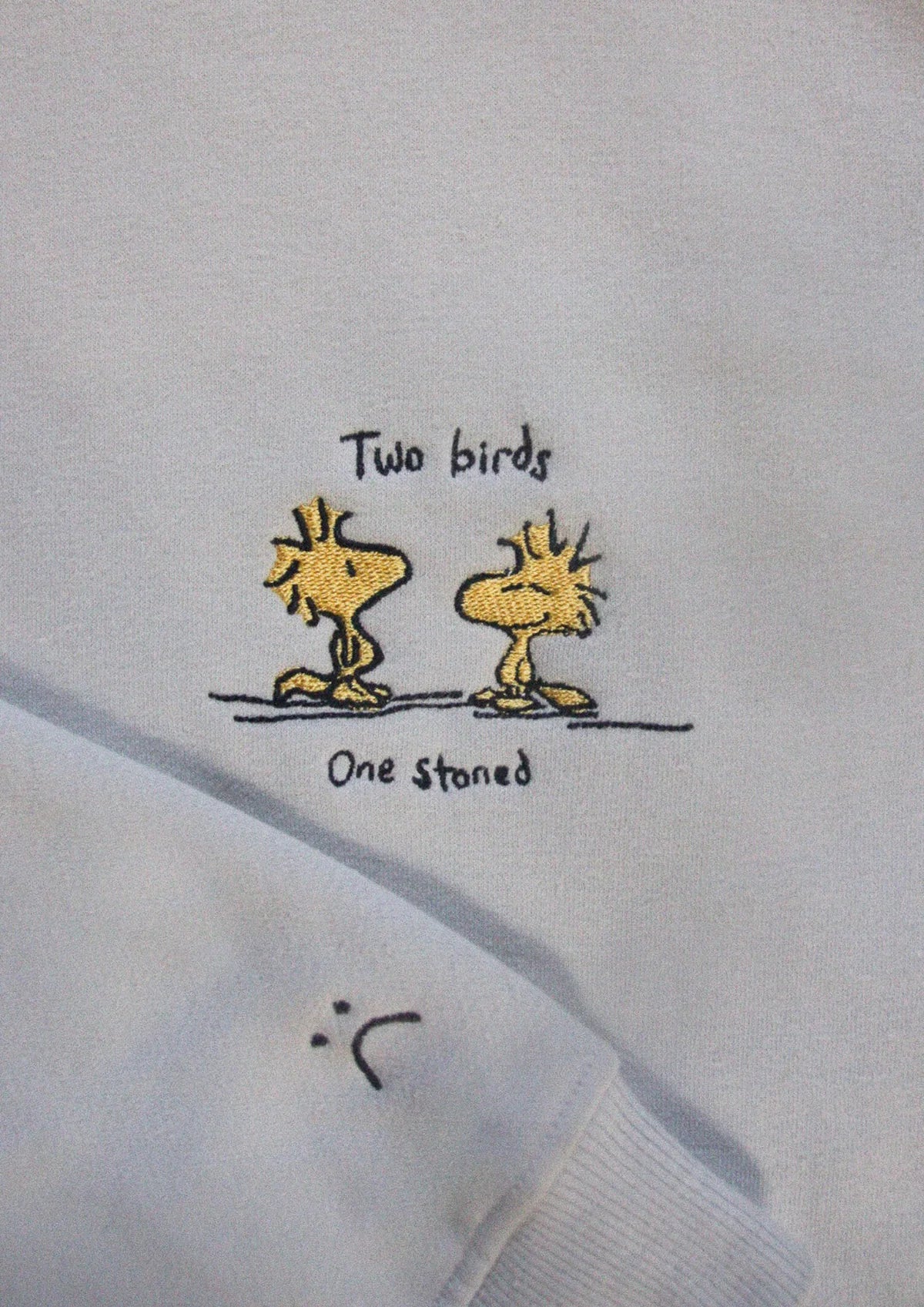 TWO BIRDS HOOD - STONE (HEAVYWEIGHT HEMP)