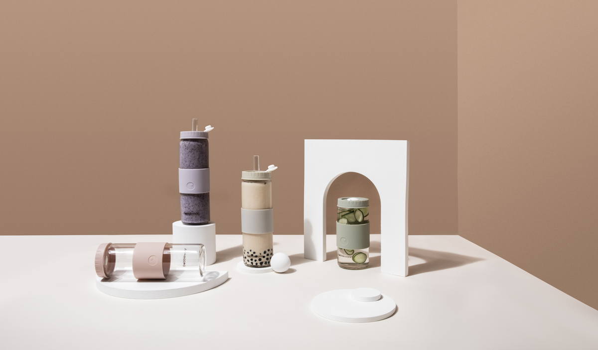 Bobbleware Reusable Bubble Tea Set 500mL