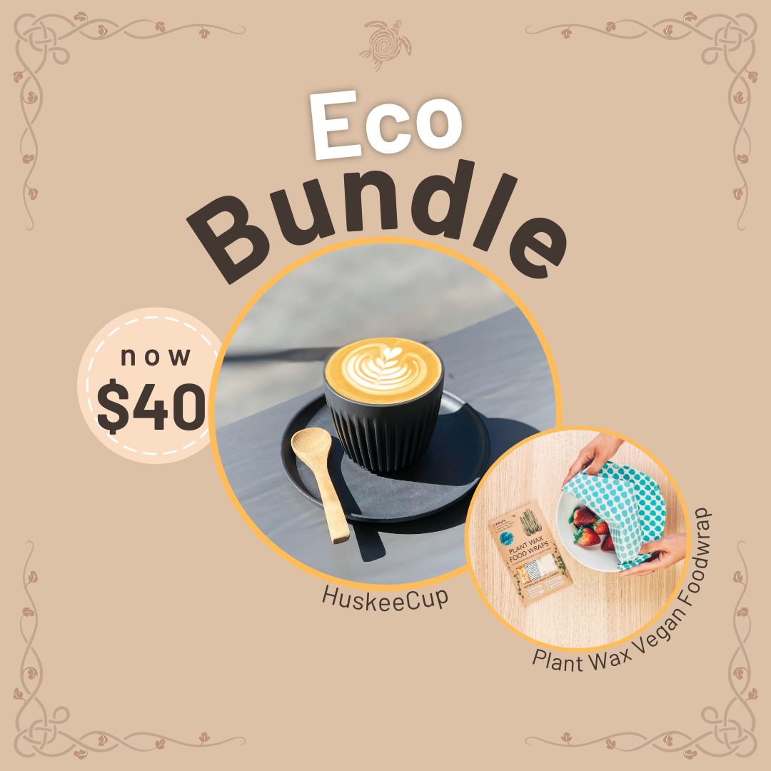 HuskeeCup + Plant Wax Vegan Foodwrap Bundle