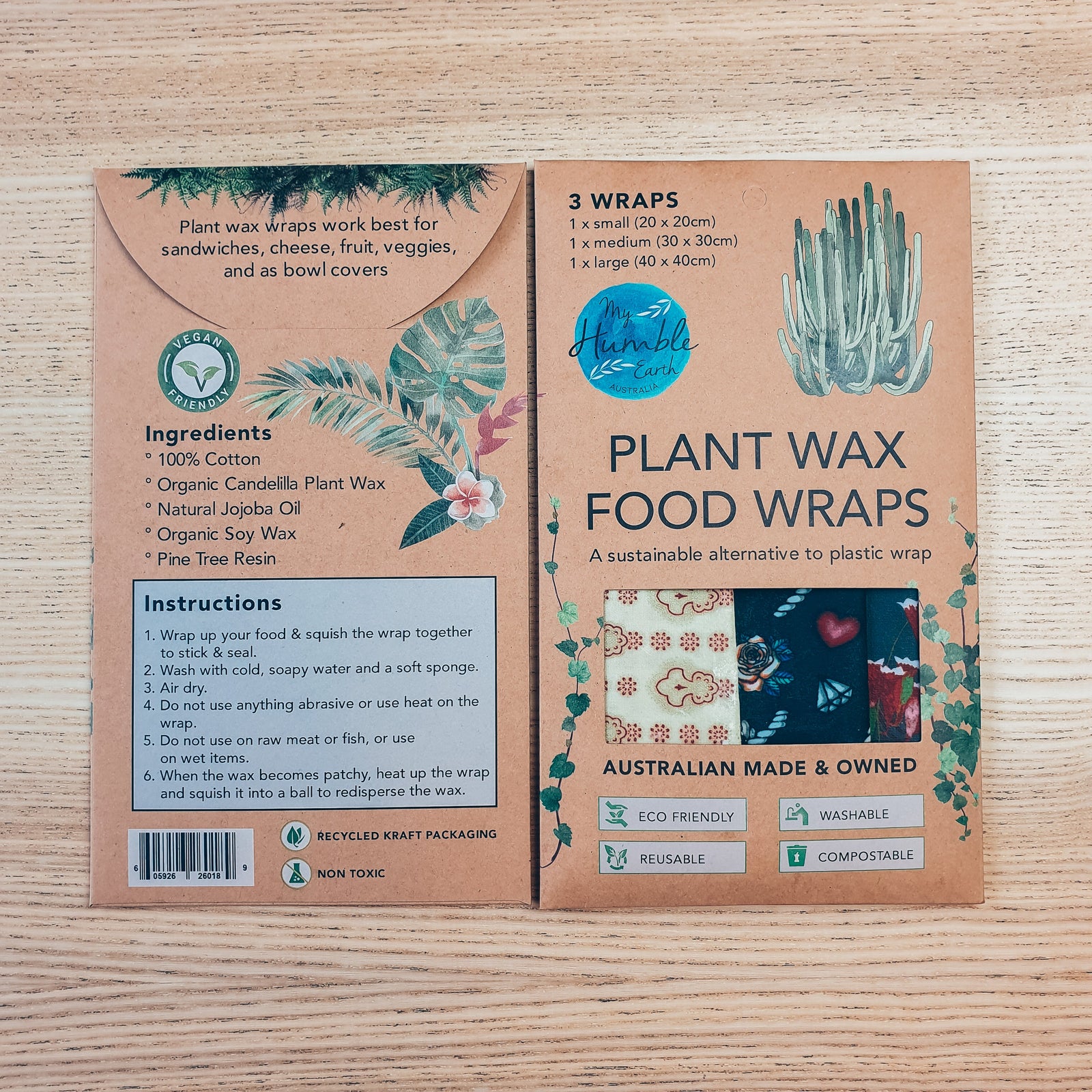 HuskeeCup + Plant Wax Vegan Foodwrap Bundle