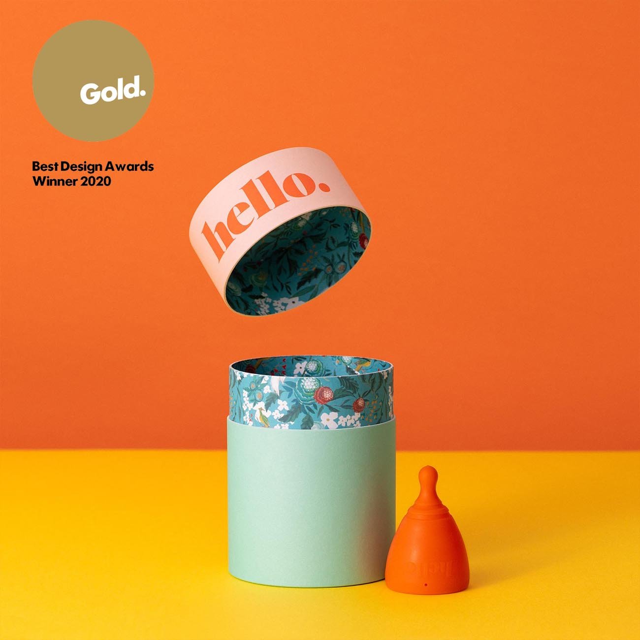 Hello Cup Small - Orange