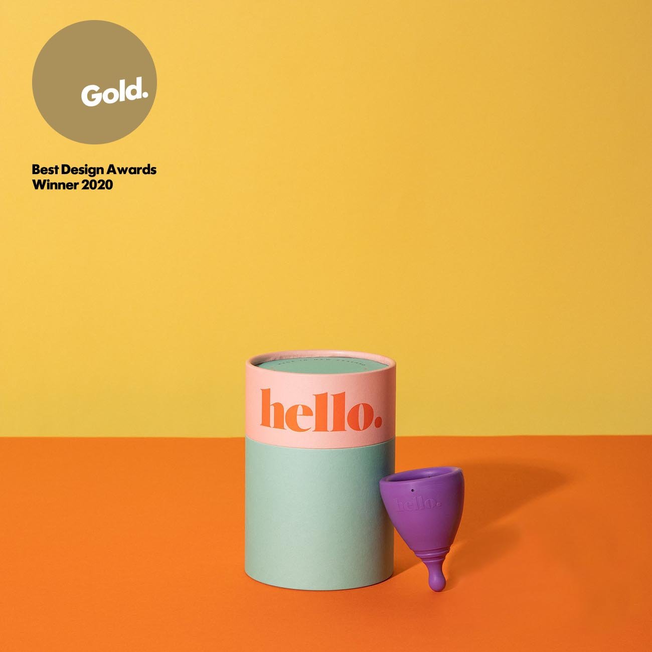 Hello Cup Large - Purple